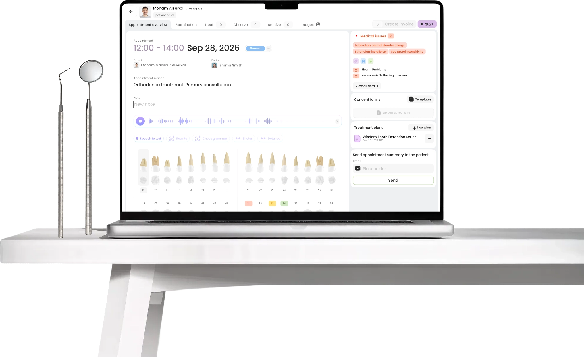 Remedico Dashboard - Slide 1