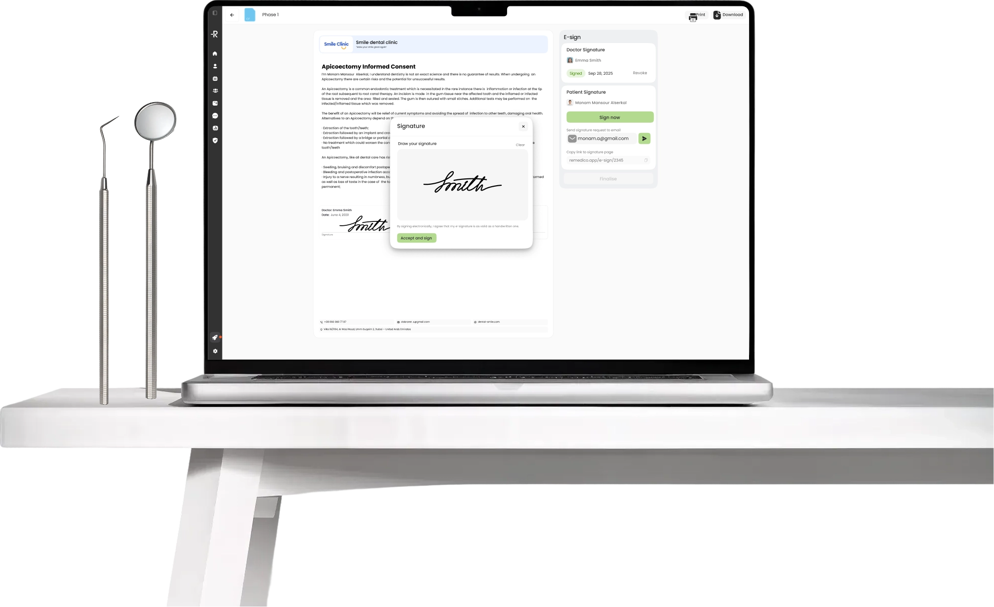 Remedico Dashboard - Slide 4