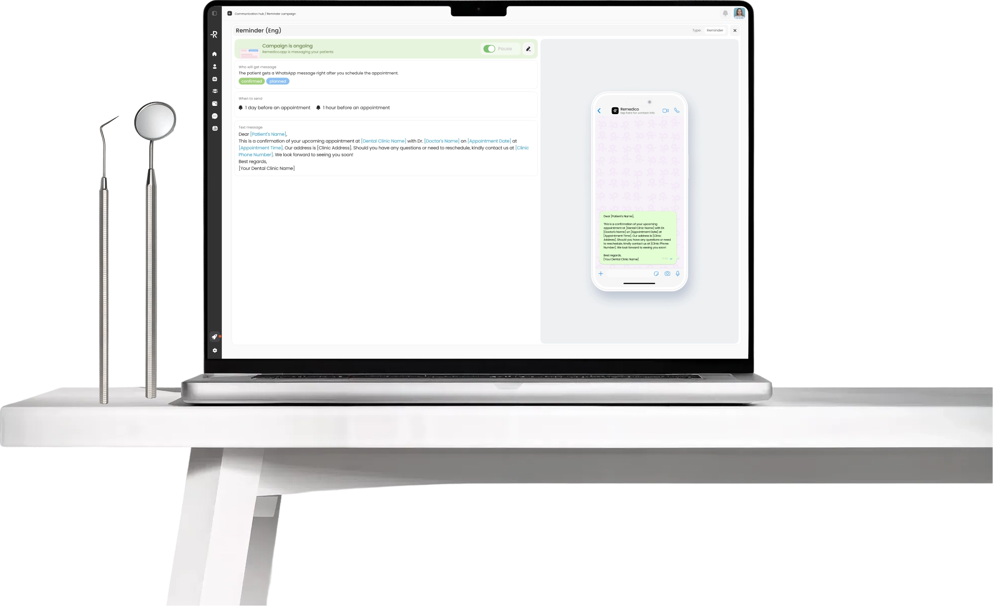 Remedico Dashboard - Slide 3